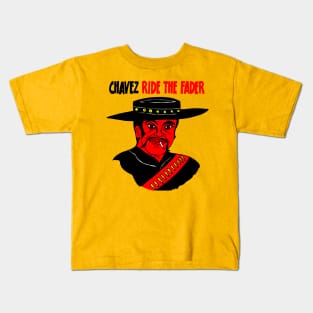 Chavez - Ride The Fader ∆ Original Fan Design Kids T-Shirt